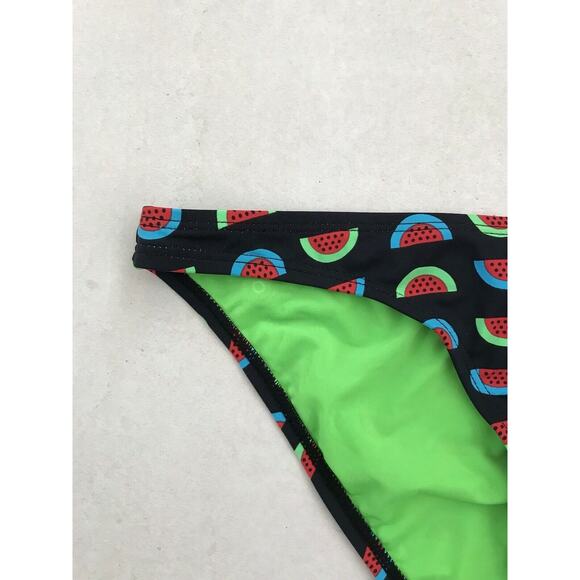 Volcom Multicolor Swim Malika Watermelon Bikini Bottom Swimwear - Picture 2 of 6